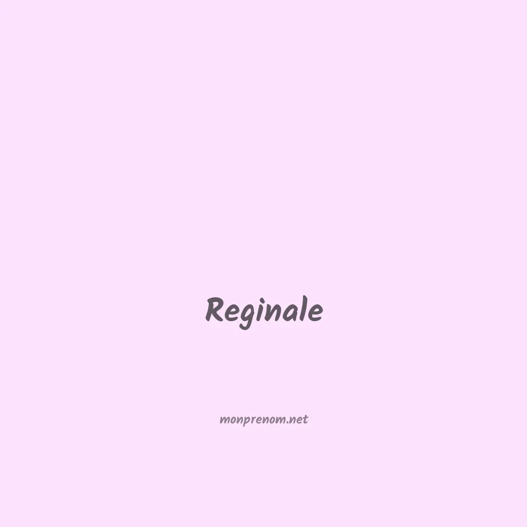 Reginale en chinois