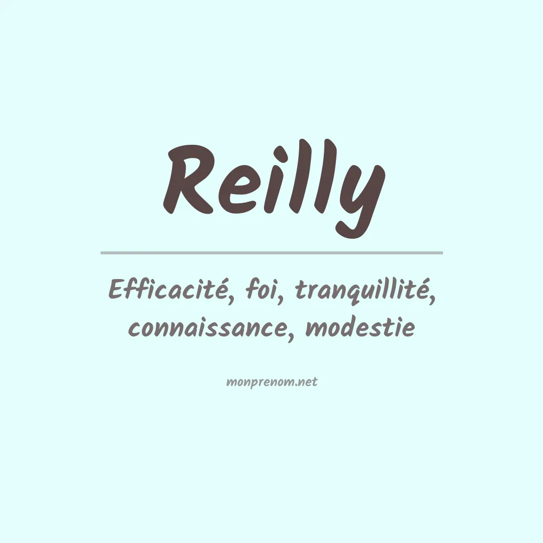 Prénom Reilly