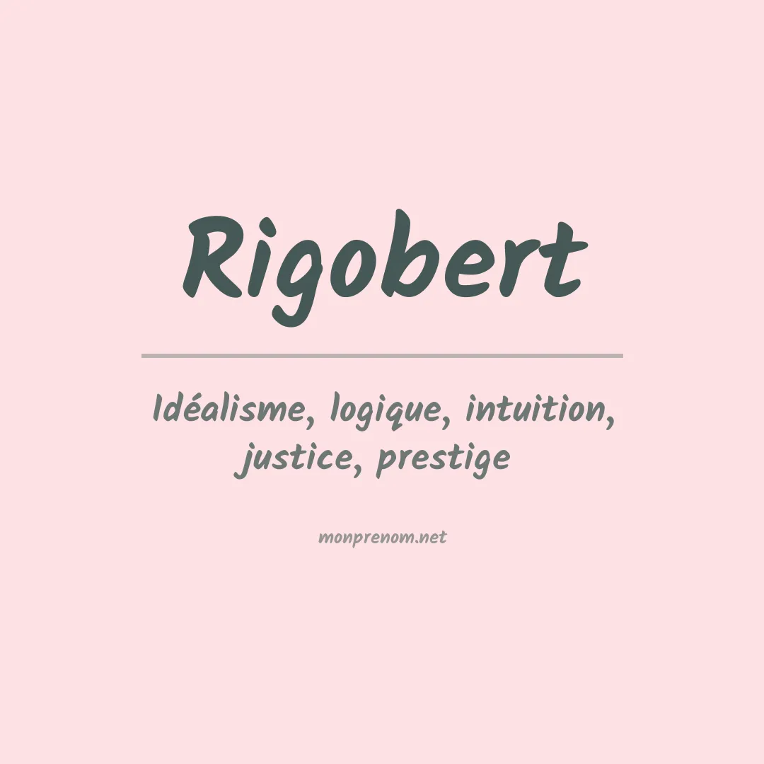 Prénom Rigobert