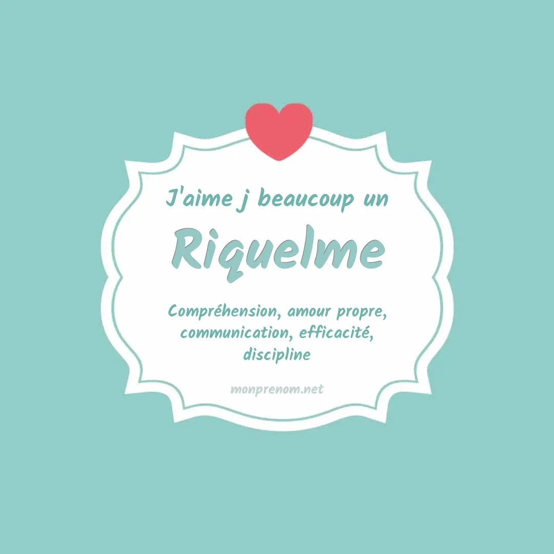 J'aime beaucoup Riquelme
