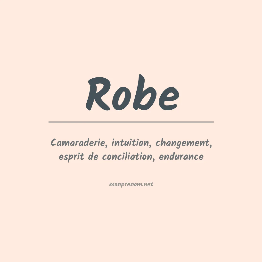 Prénom Robe