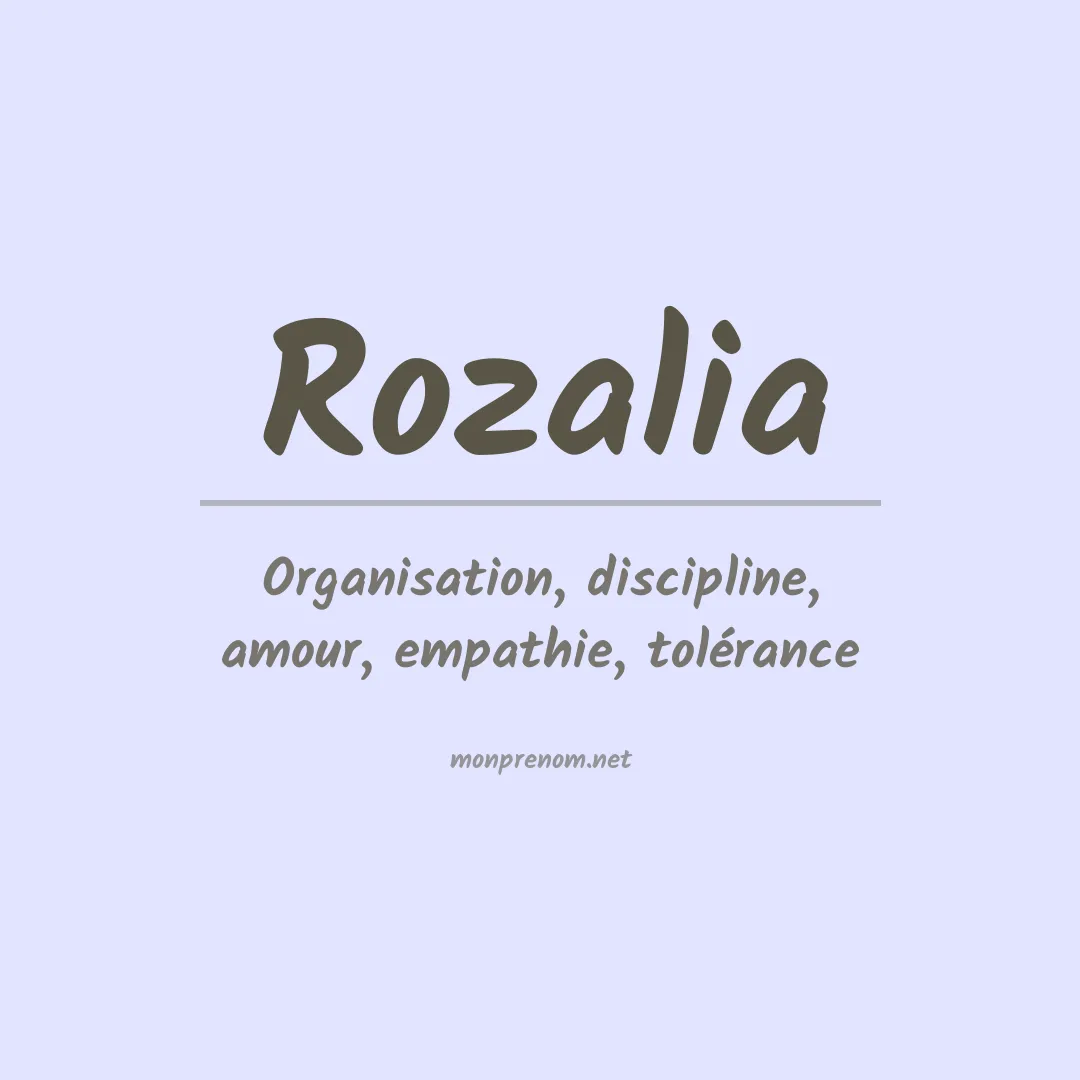 Prénom Rozalia