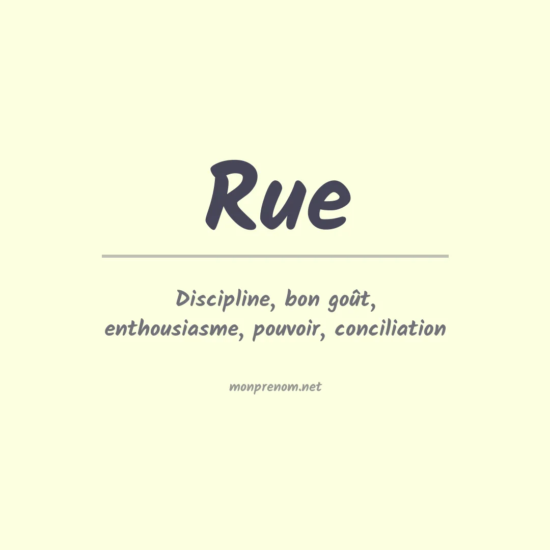 Prénom Rue