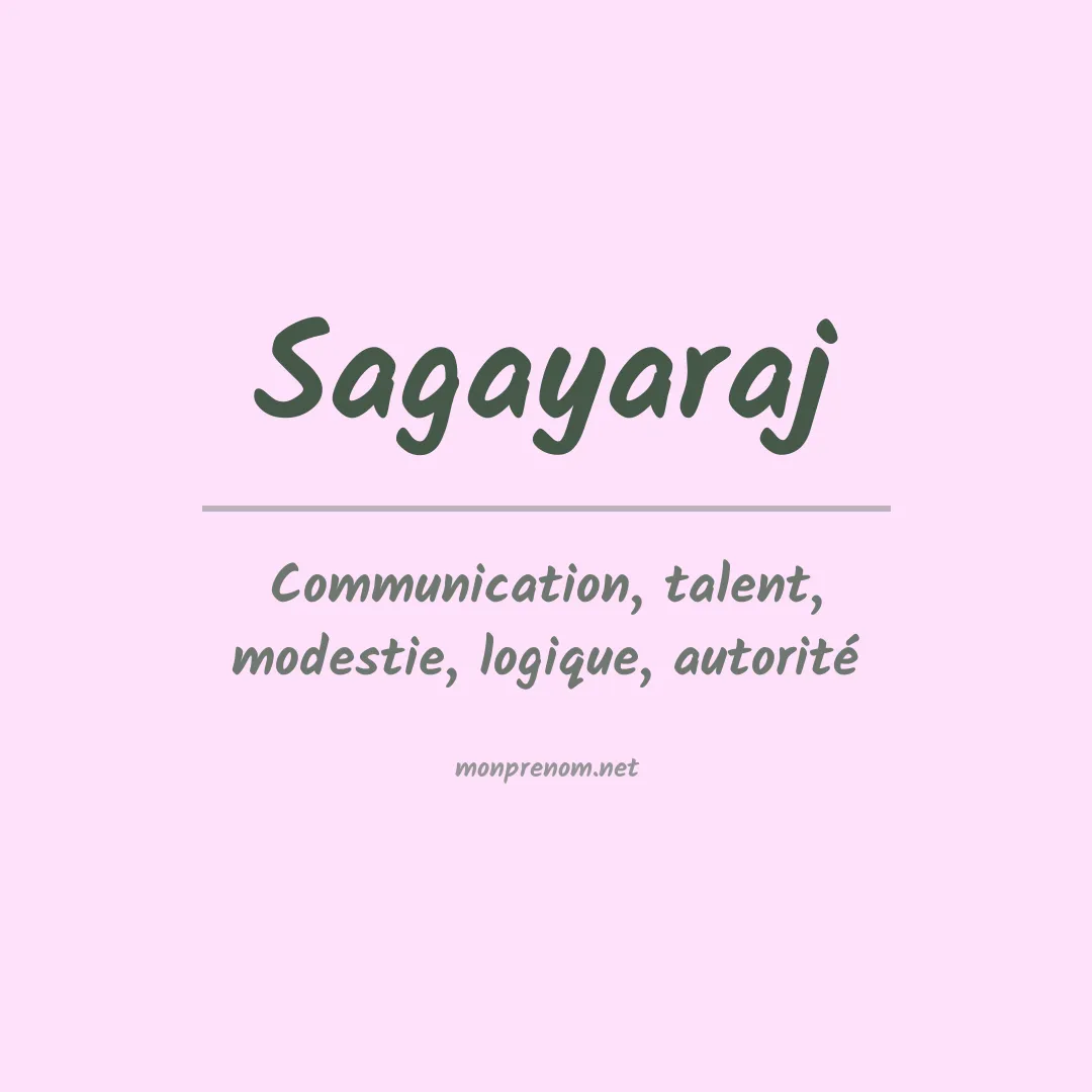 Prénom Sagayaraj