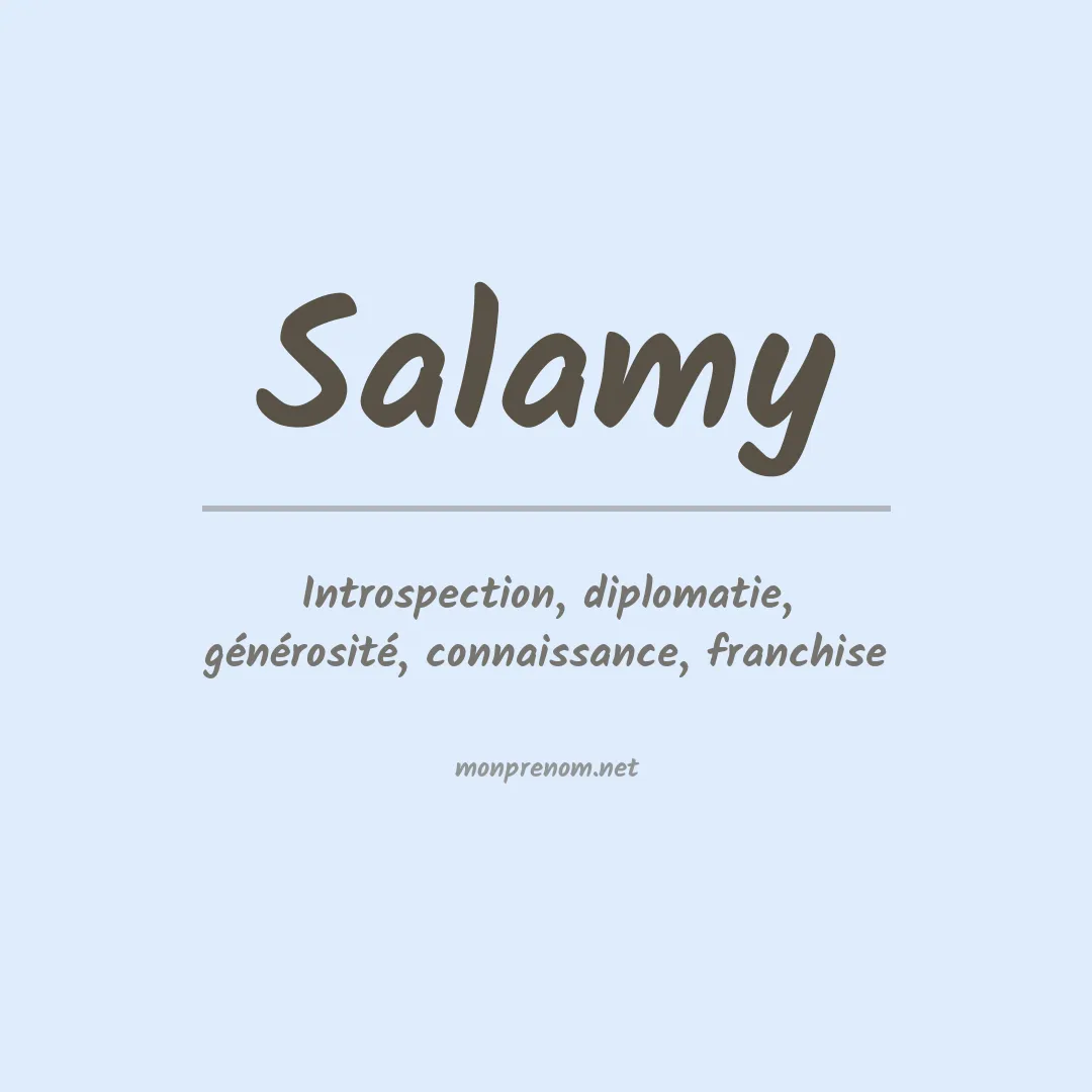 Prénom Salamy