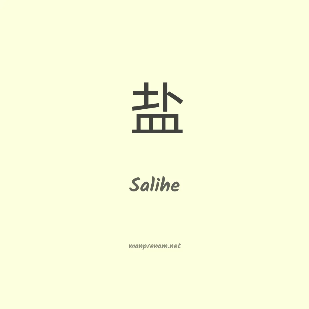 Salihe en chinois