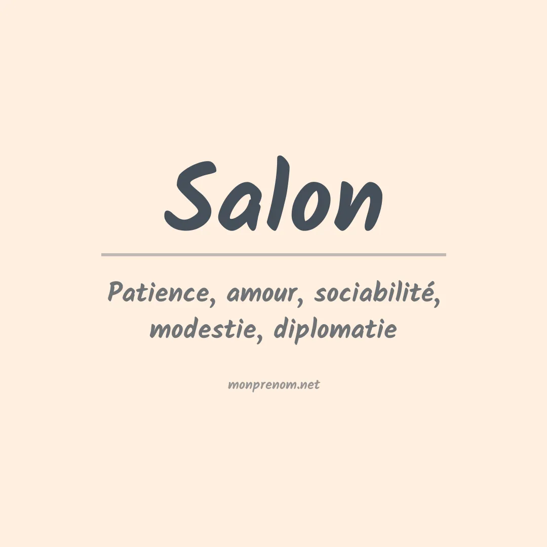 Prénom Salon