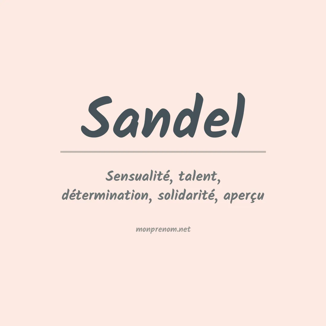 Prénom Sandel