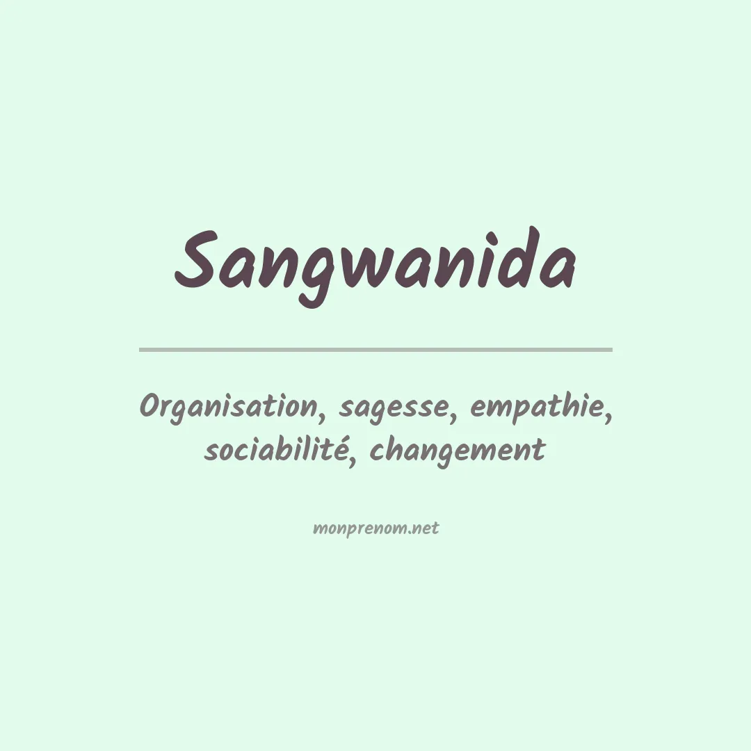 Prénom Sangwanida