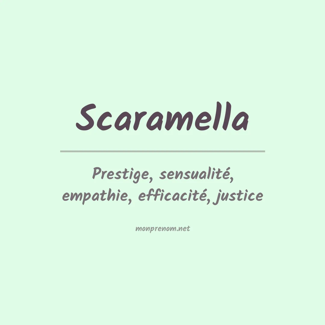 Prénom Scaramella