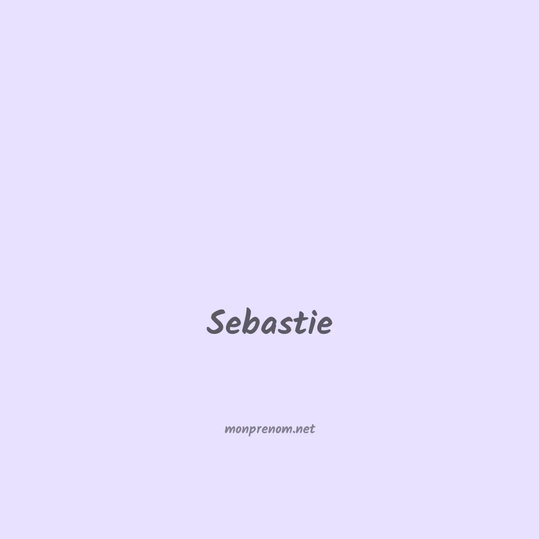 Sebastie en chinois