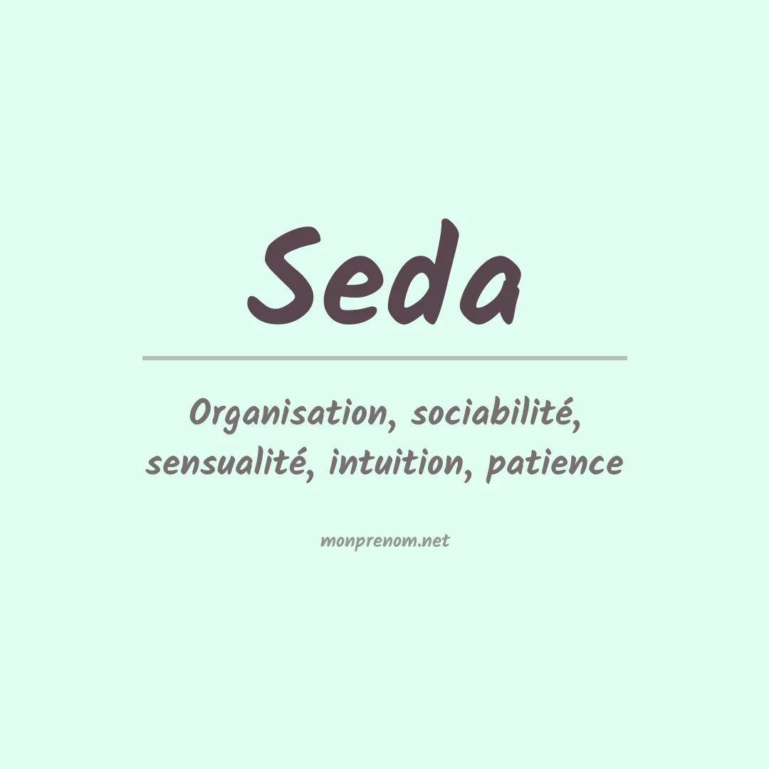 Prénom Seda