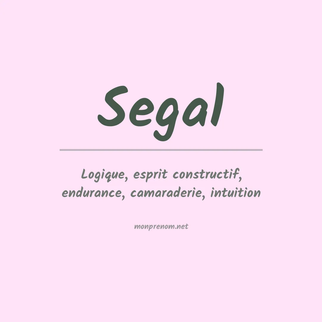 Prénom Segal