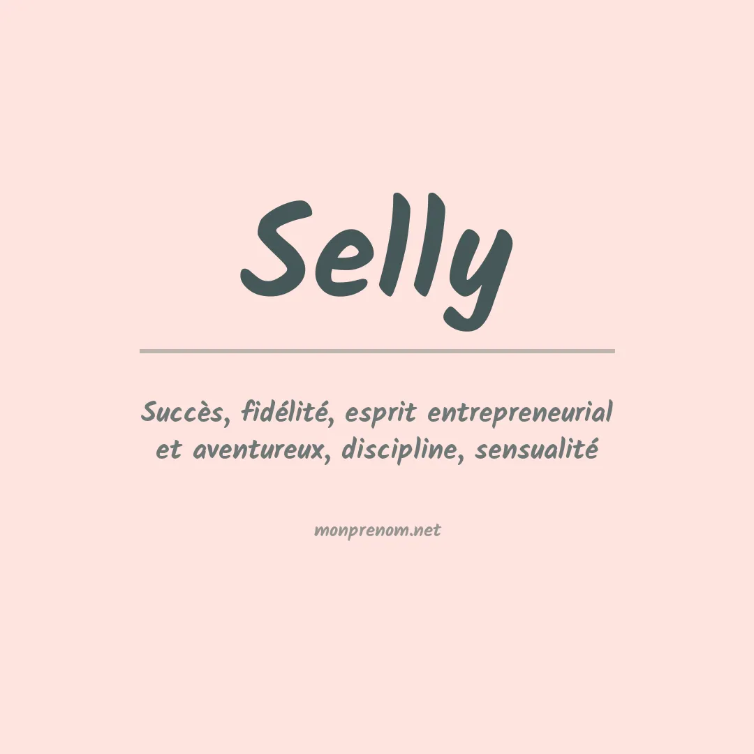 Prénom Selly