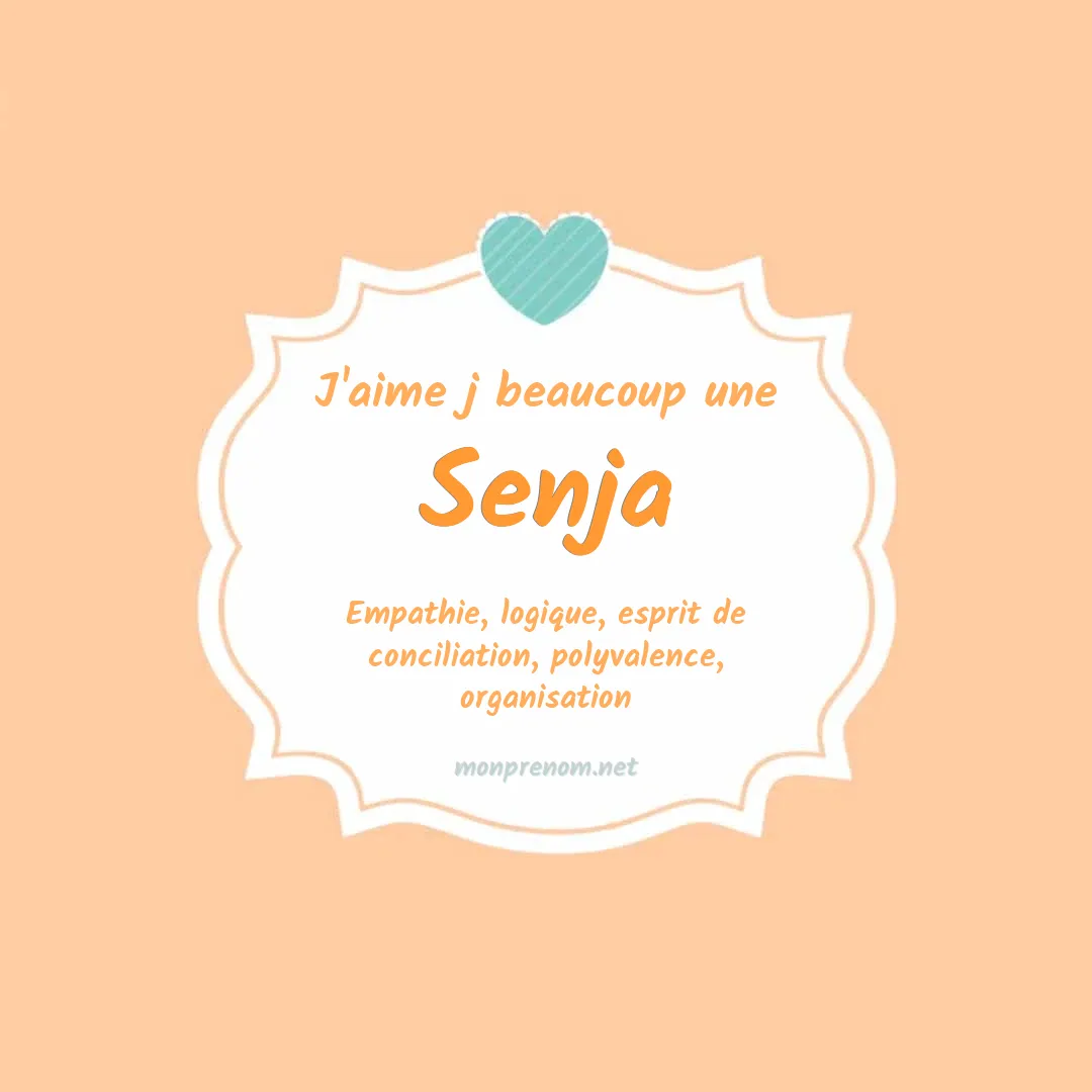 J'aime beaucoup Senja