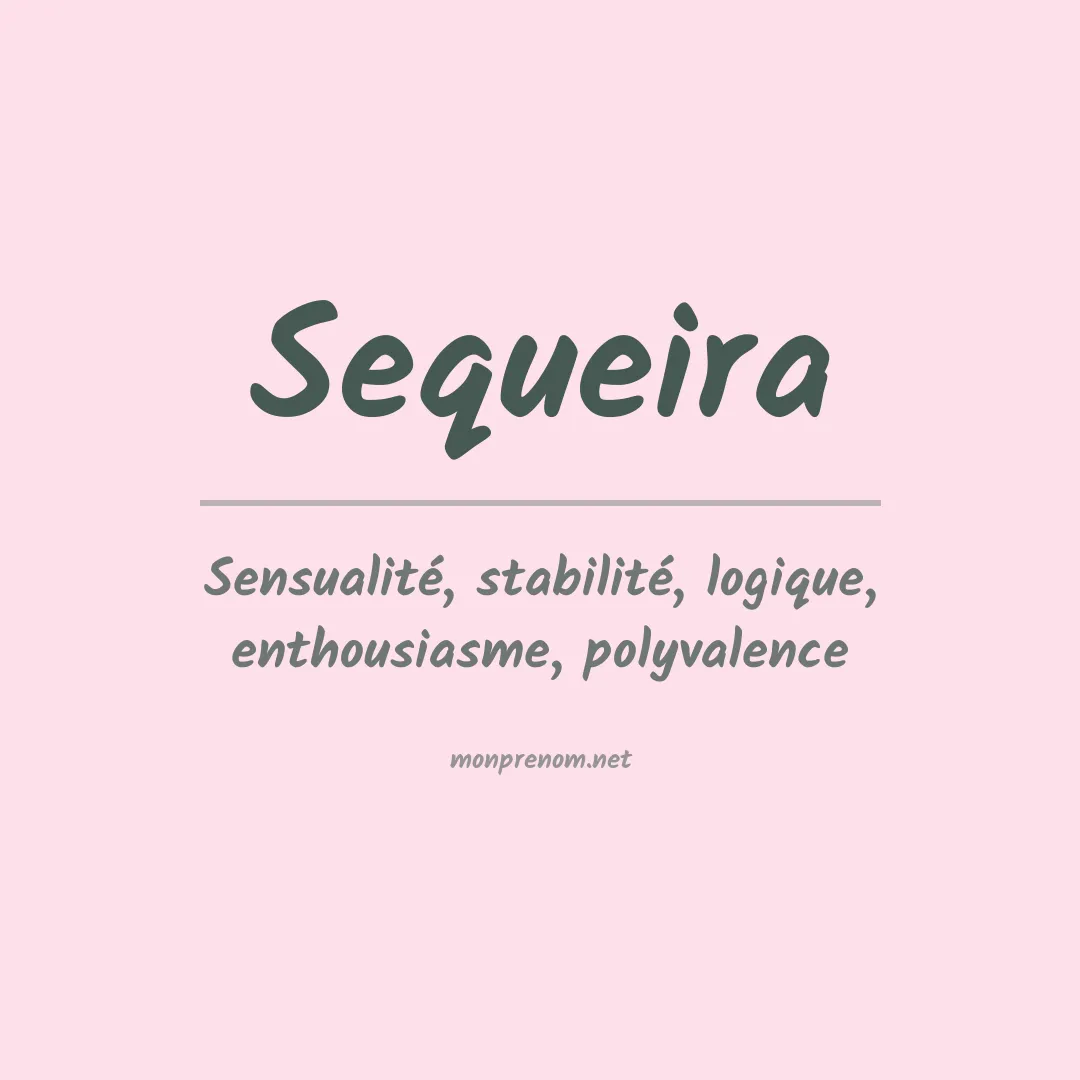 Prénom Sequeira