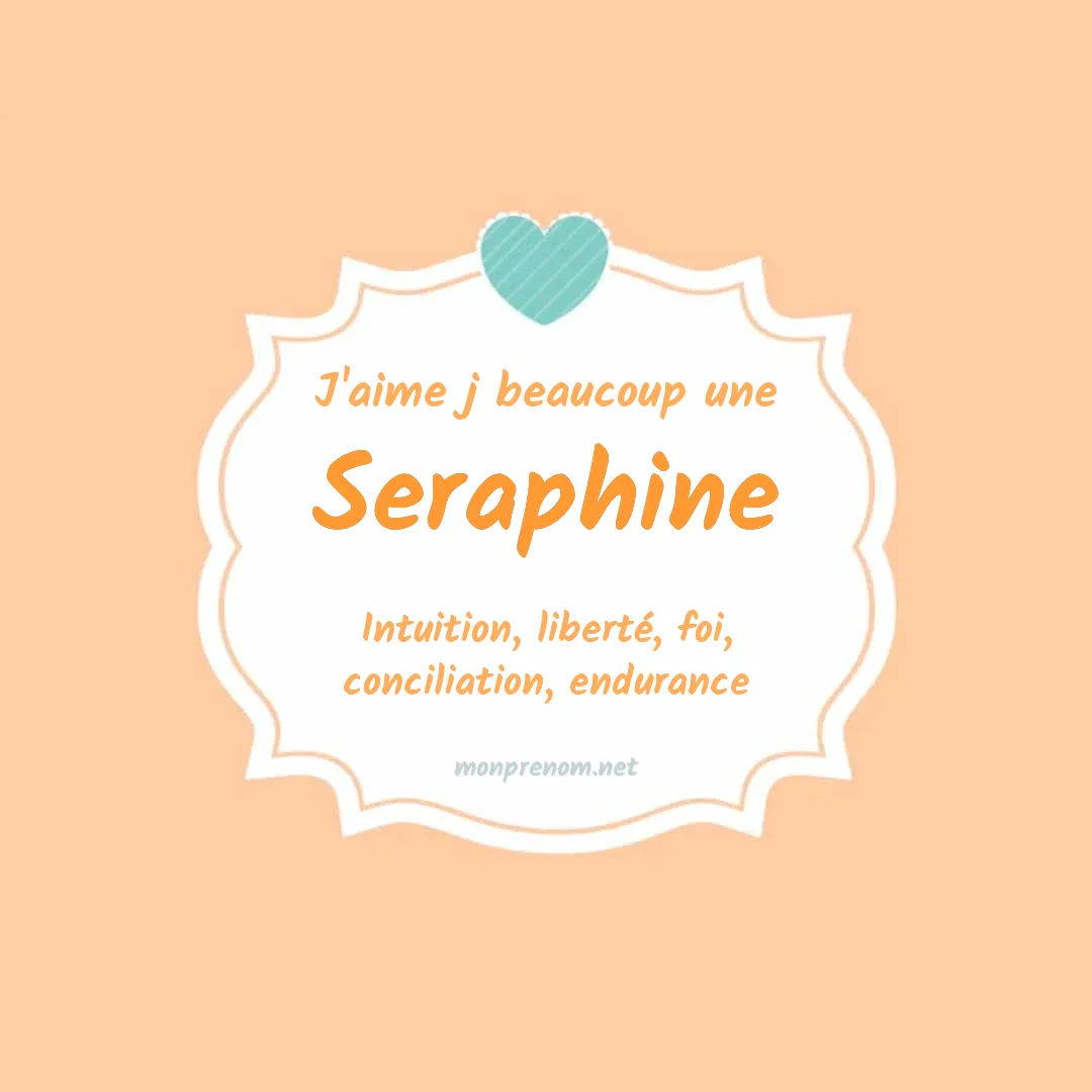 J'aime beaucoup Seraphine
