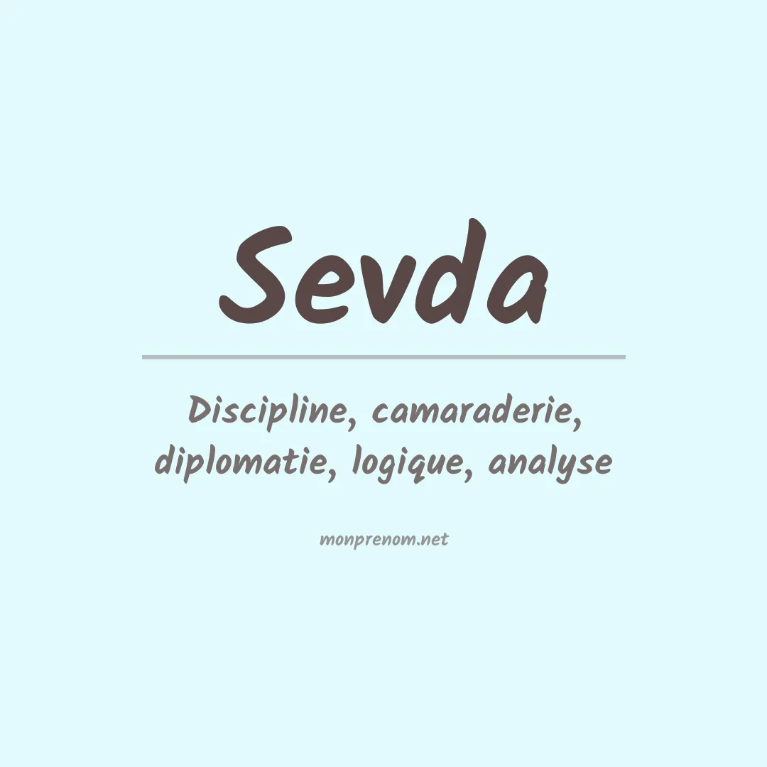 Signification du prénom Sevda