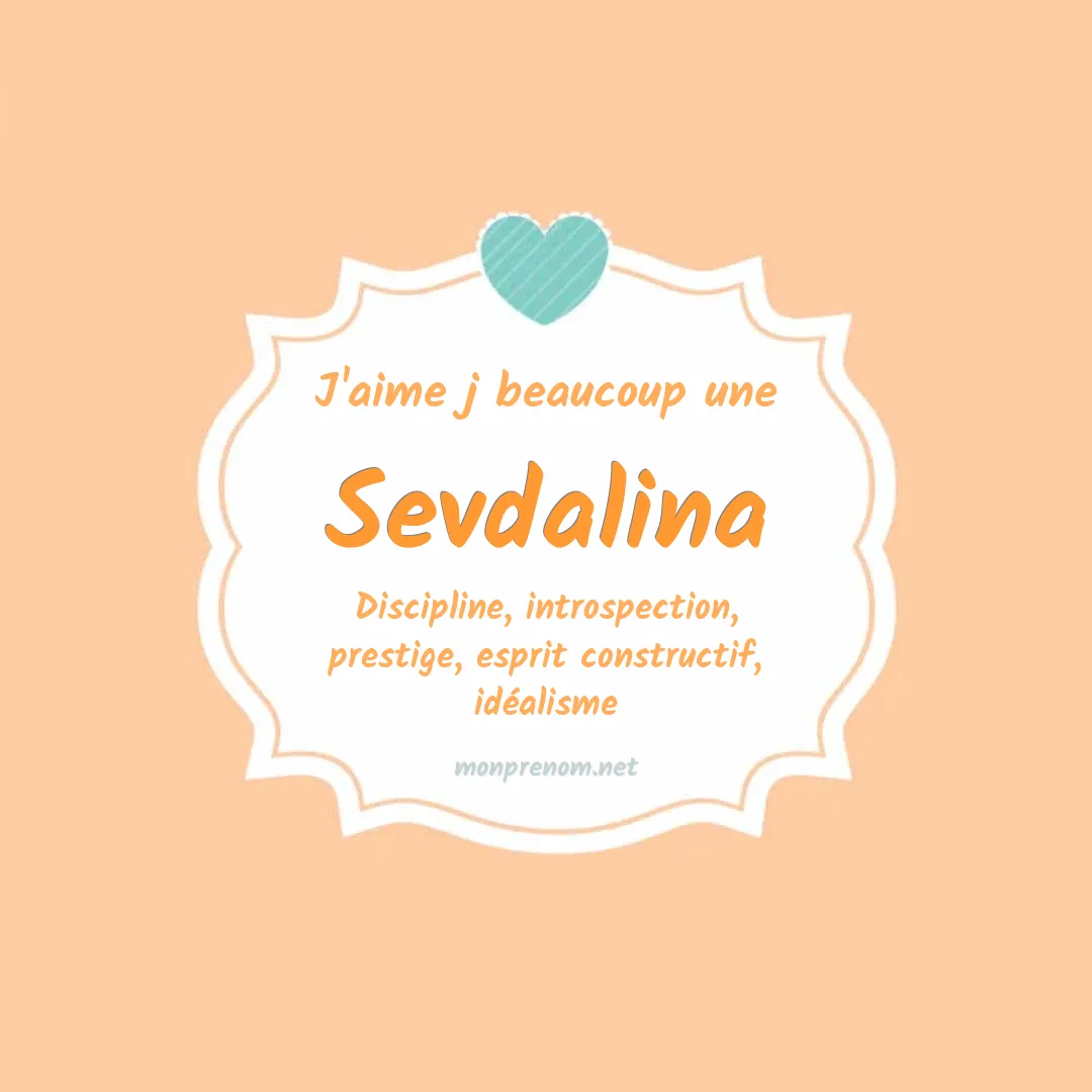 J'aime beaucoup Sevdalina