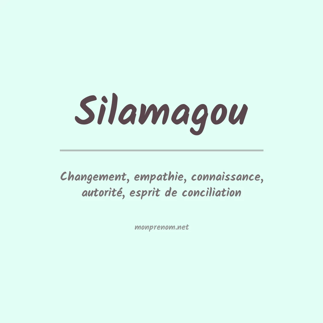 Prénom Silamagou