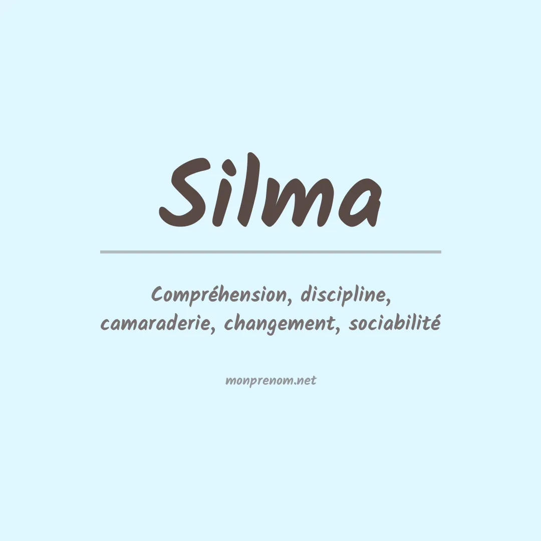 Prénom Silma