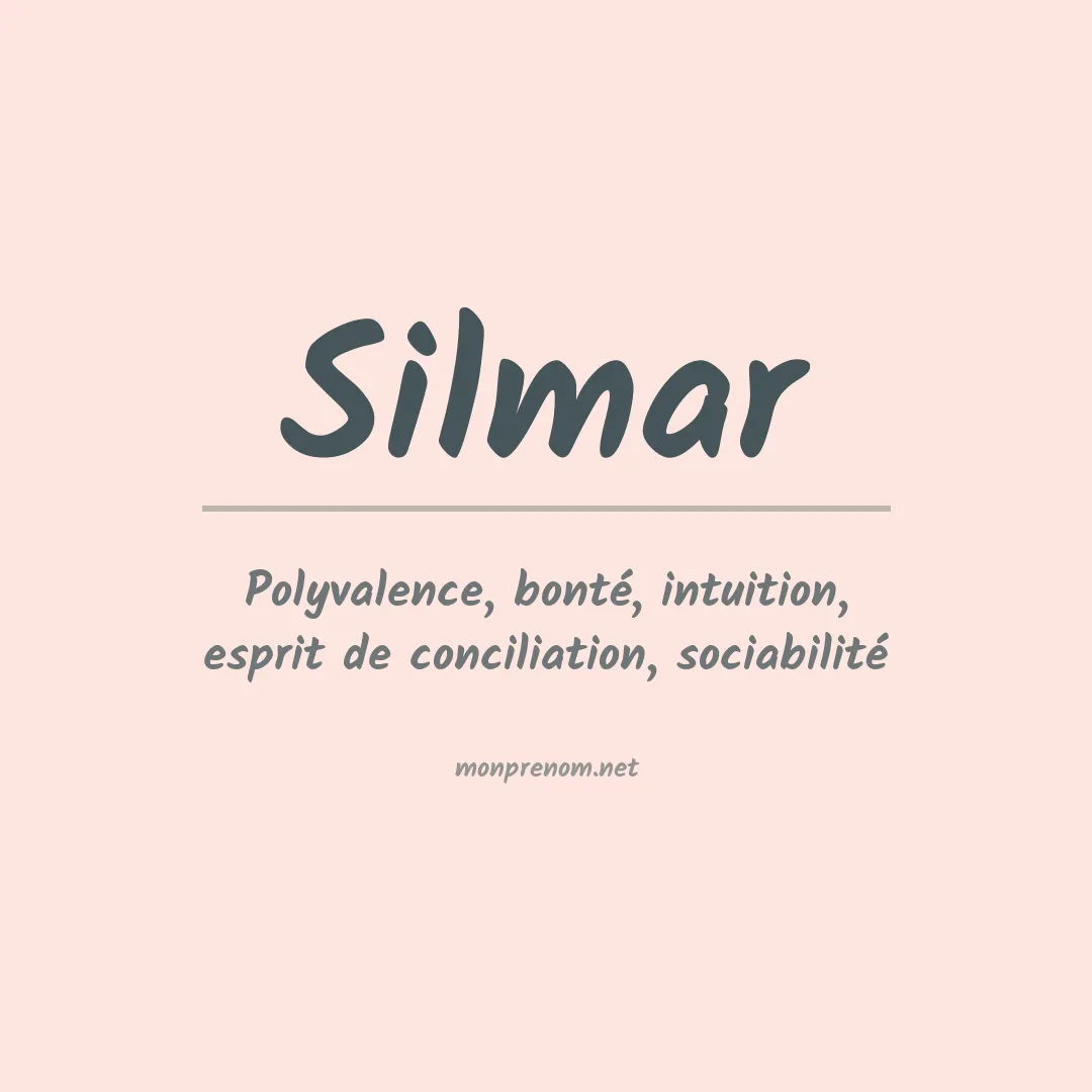 Prénom Silmar
