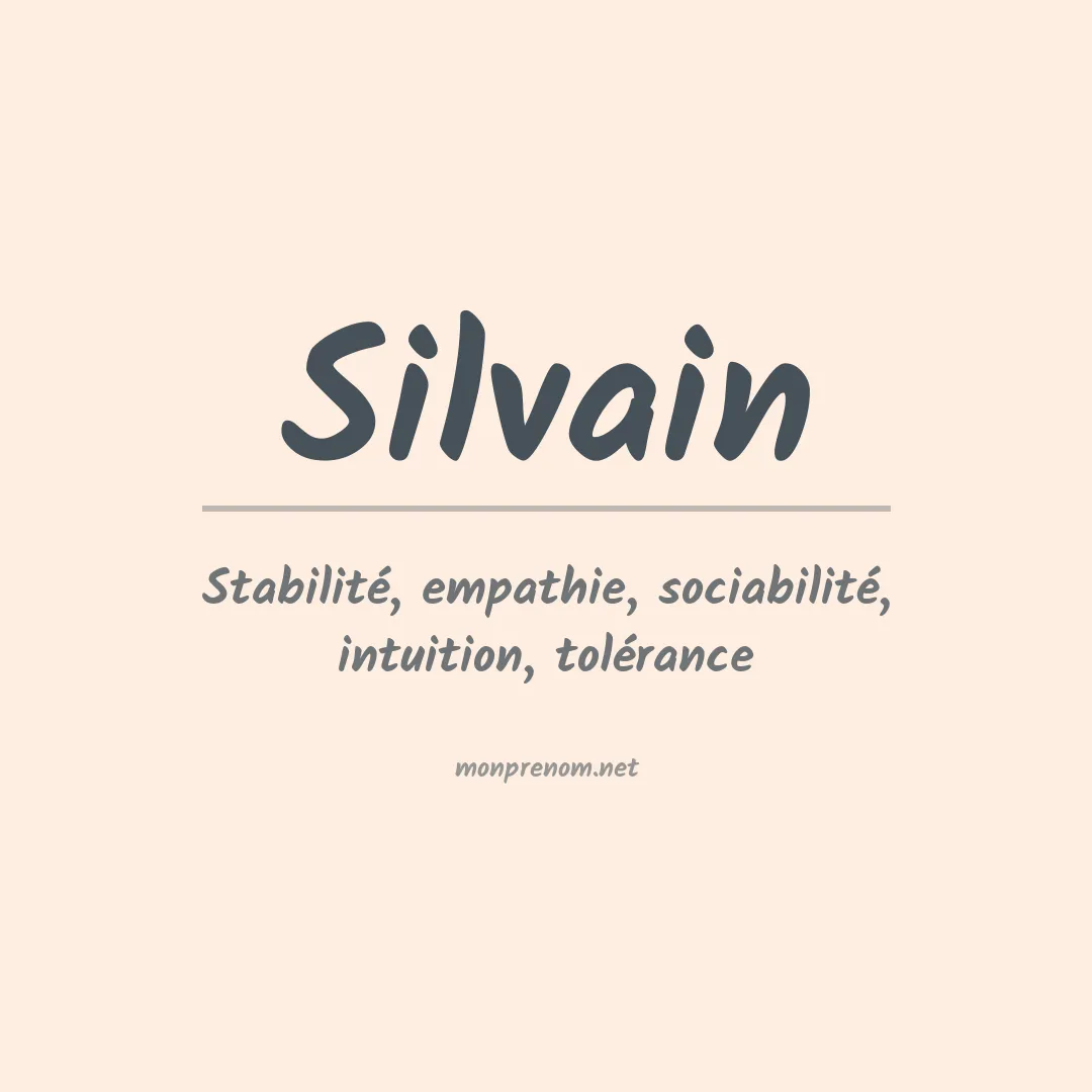 Signification du prénom Silvain