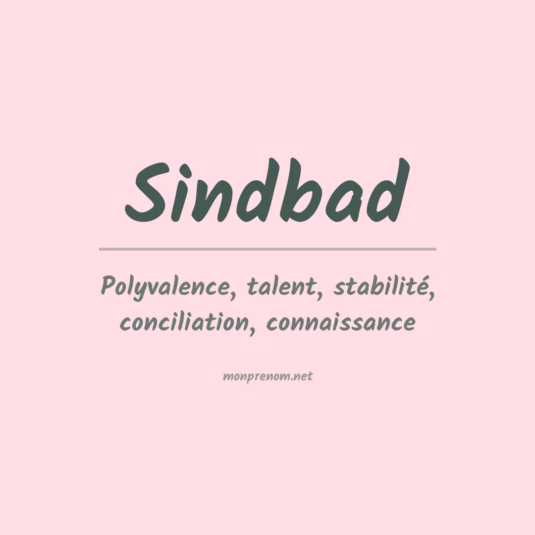 Prénom Sindbad