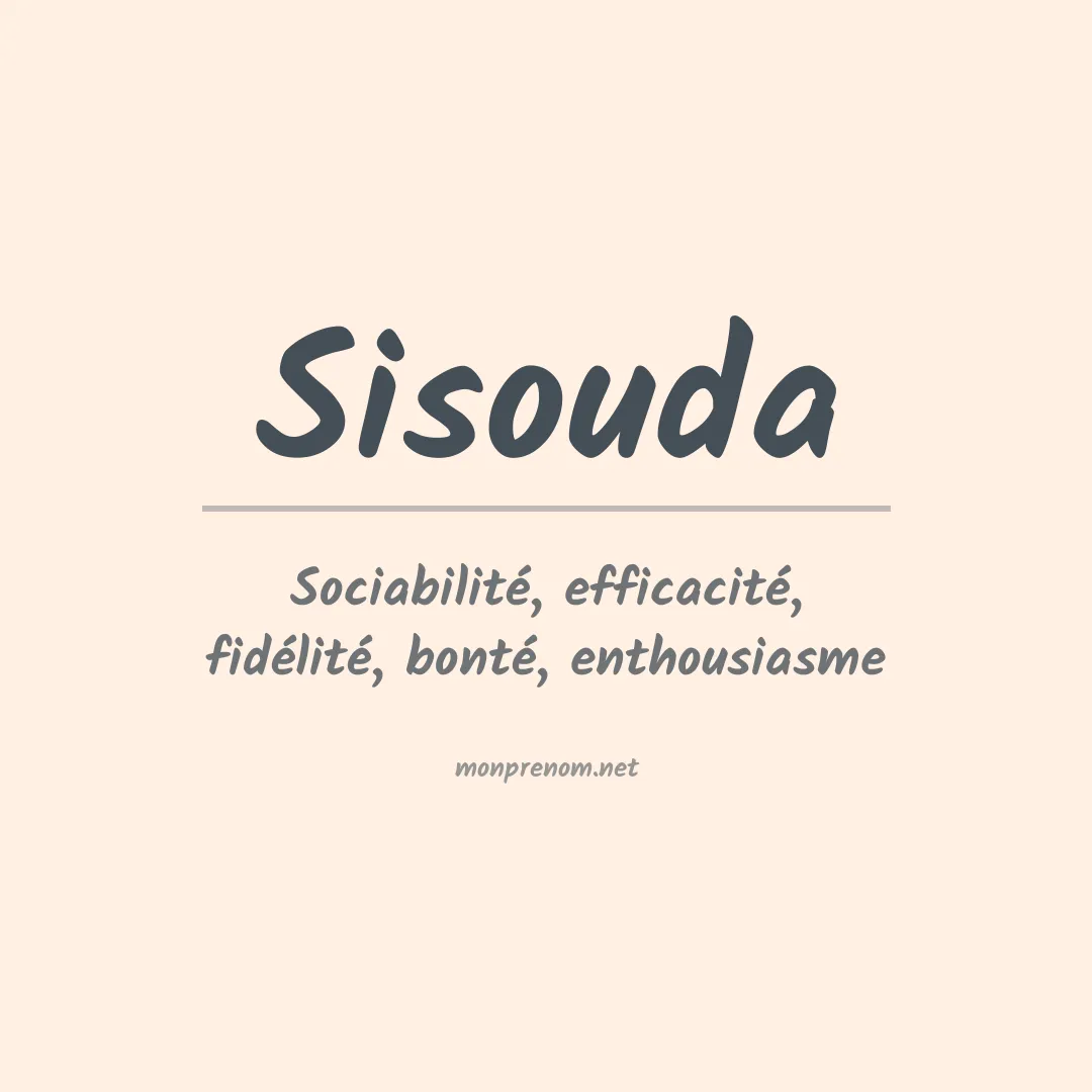 Signification du prénom Sisouda