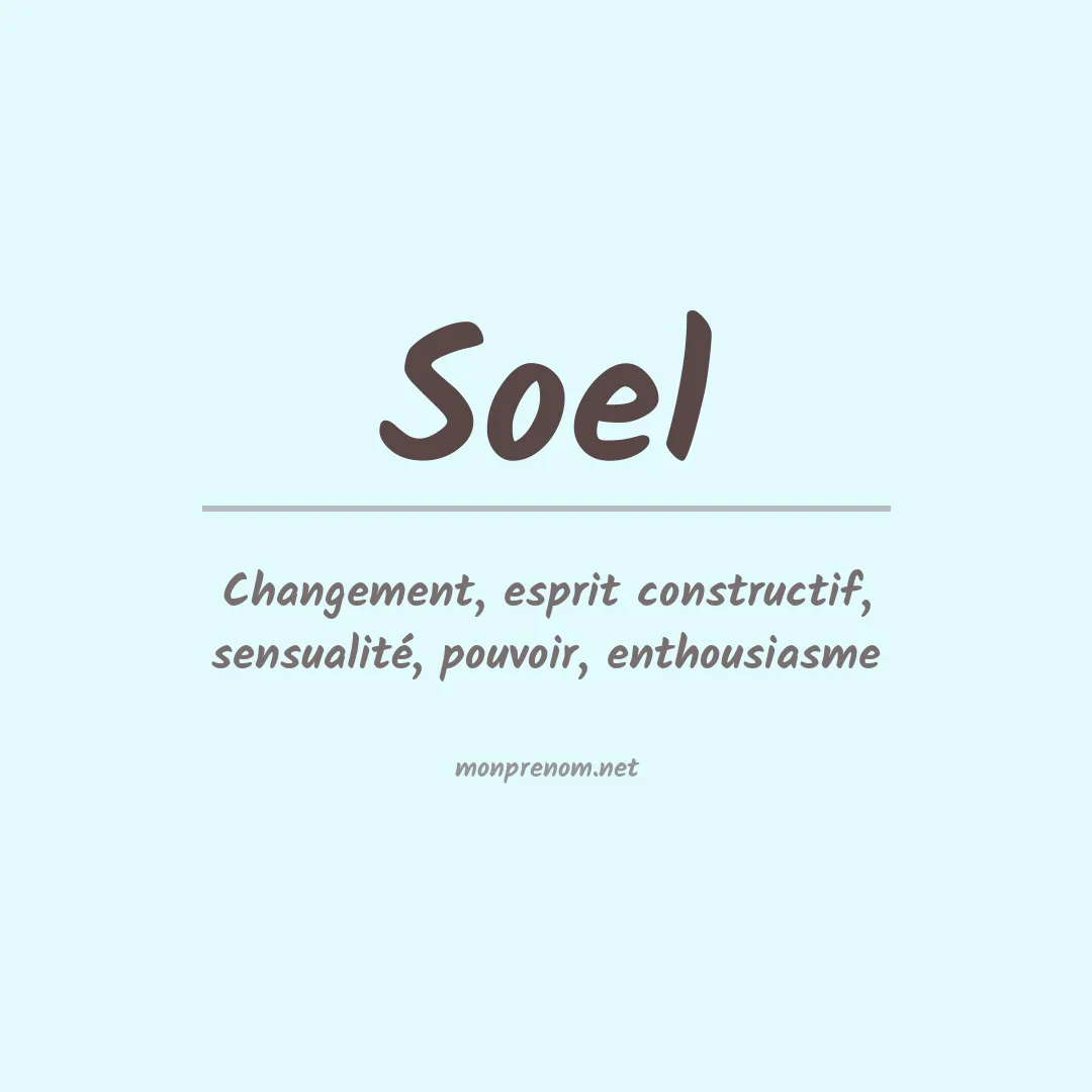 Prénom Soel