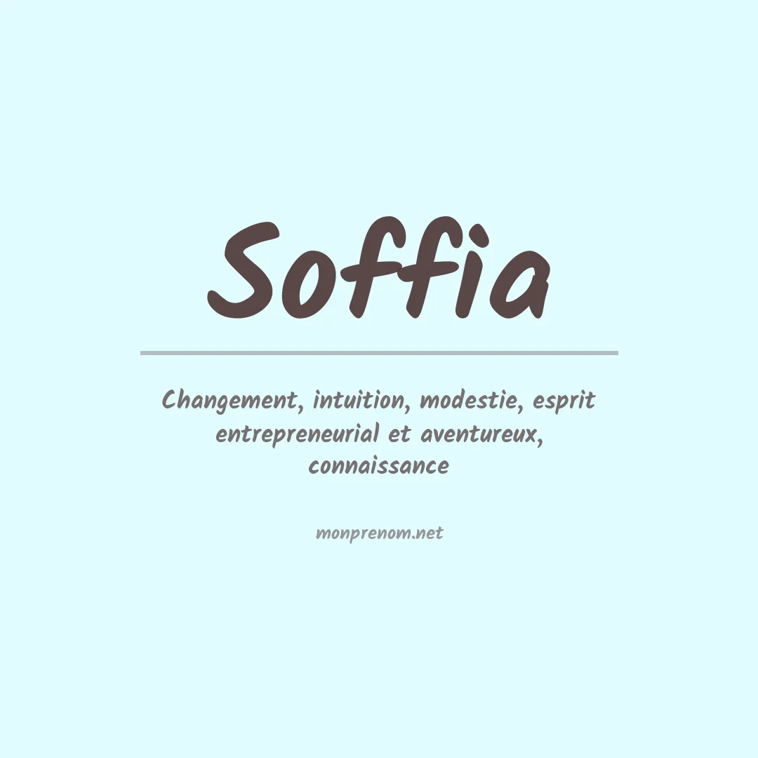 Prénom Soffia