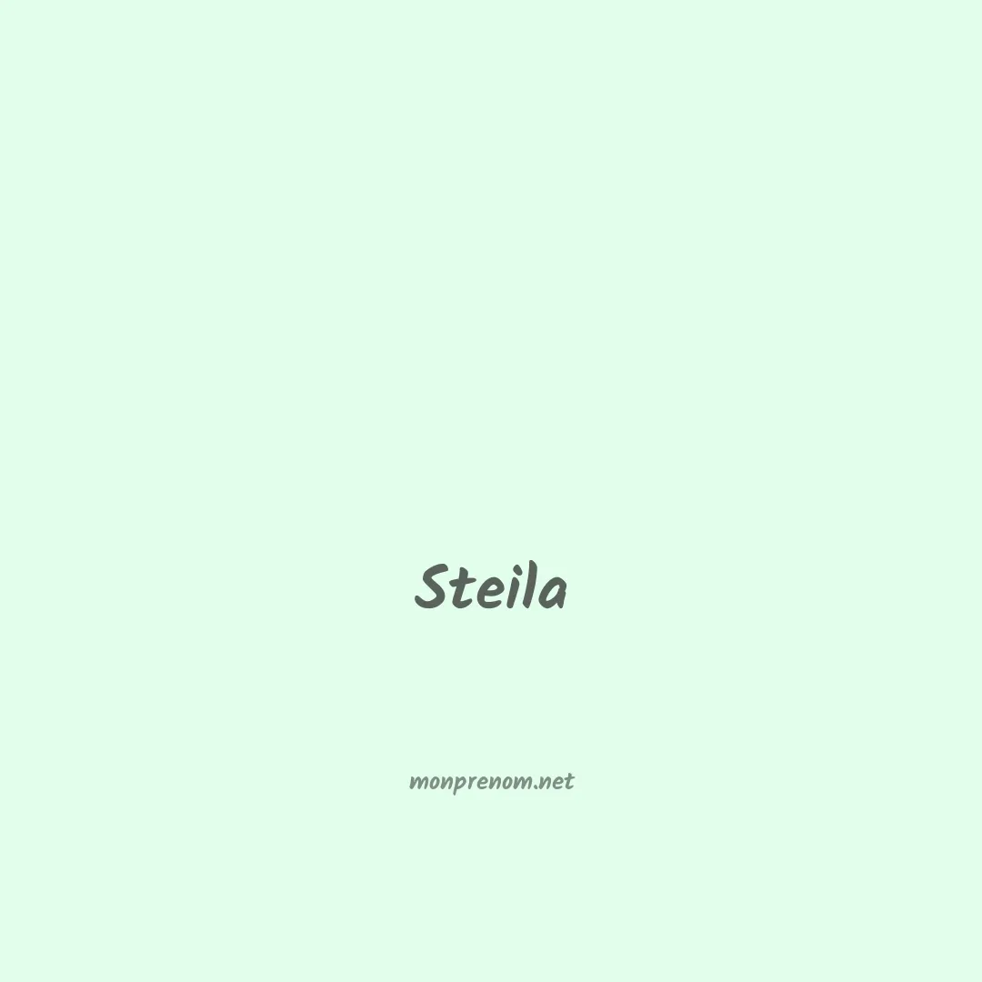 Steila en chinois
