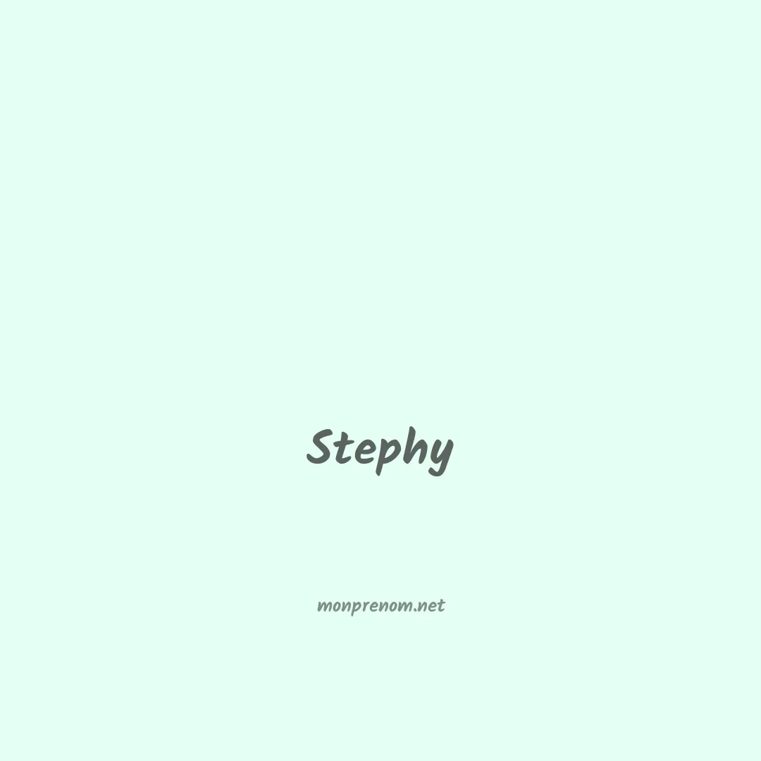 Stephy en chinois