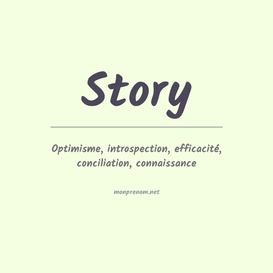 Prénom Story