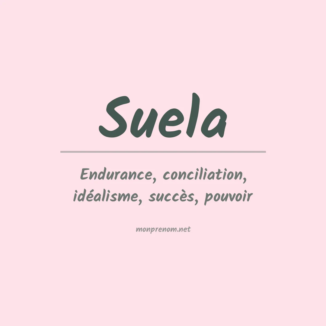 Prénom Suela