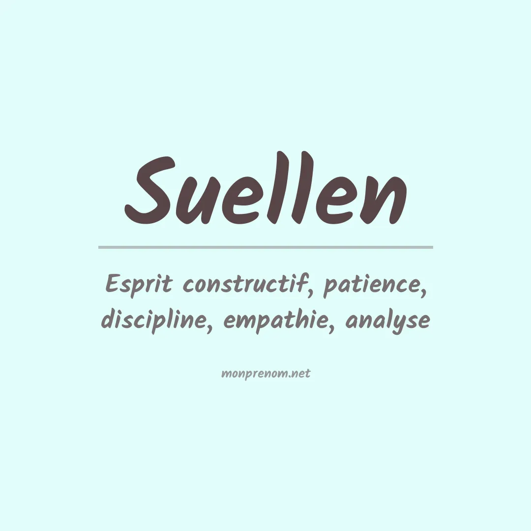 Prénom Suellen