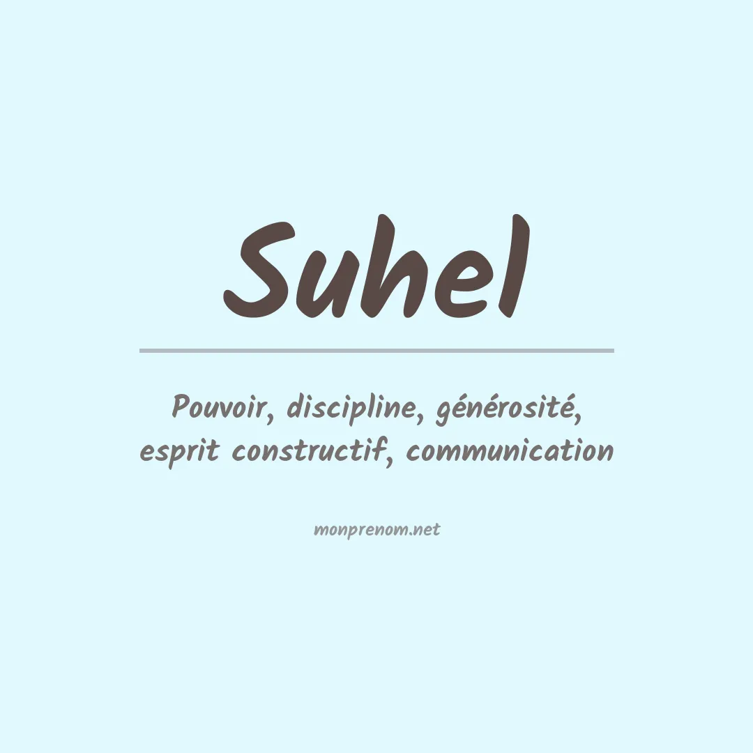 Prénom Suhel