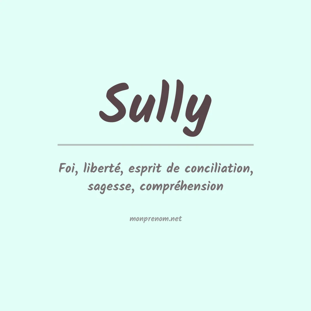 Prénom Sully
