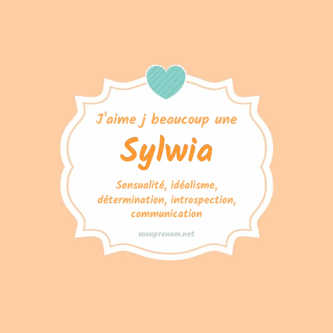 J'aime beaucoup Sylwia
