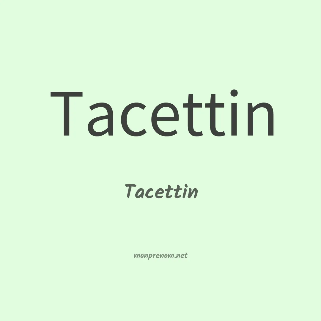 Tacettin en chinois