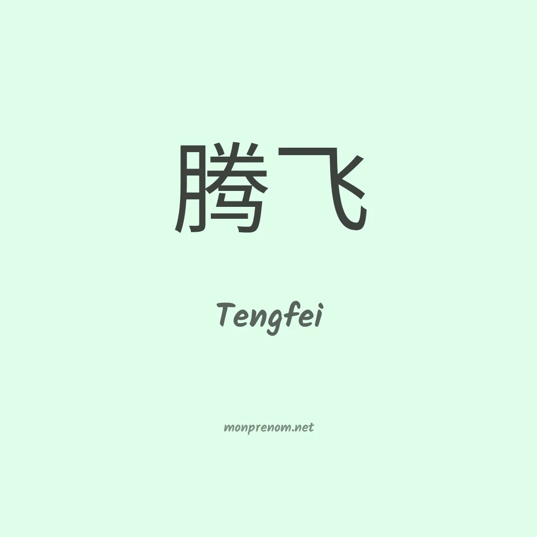 Tengfei en chinois