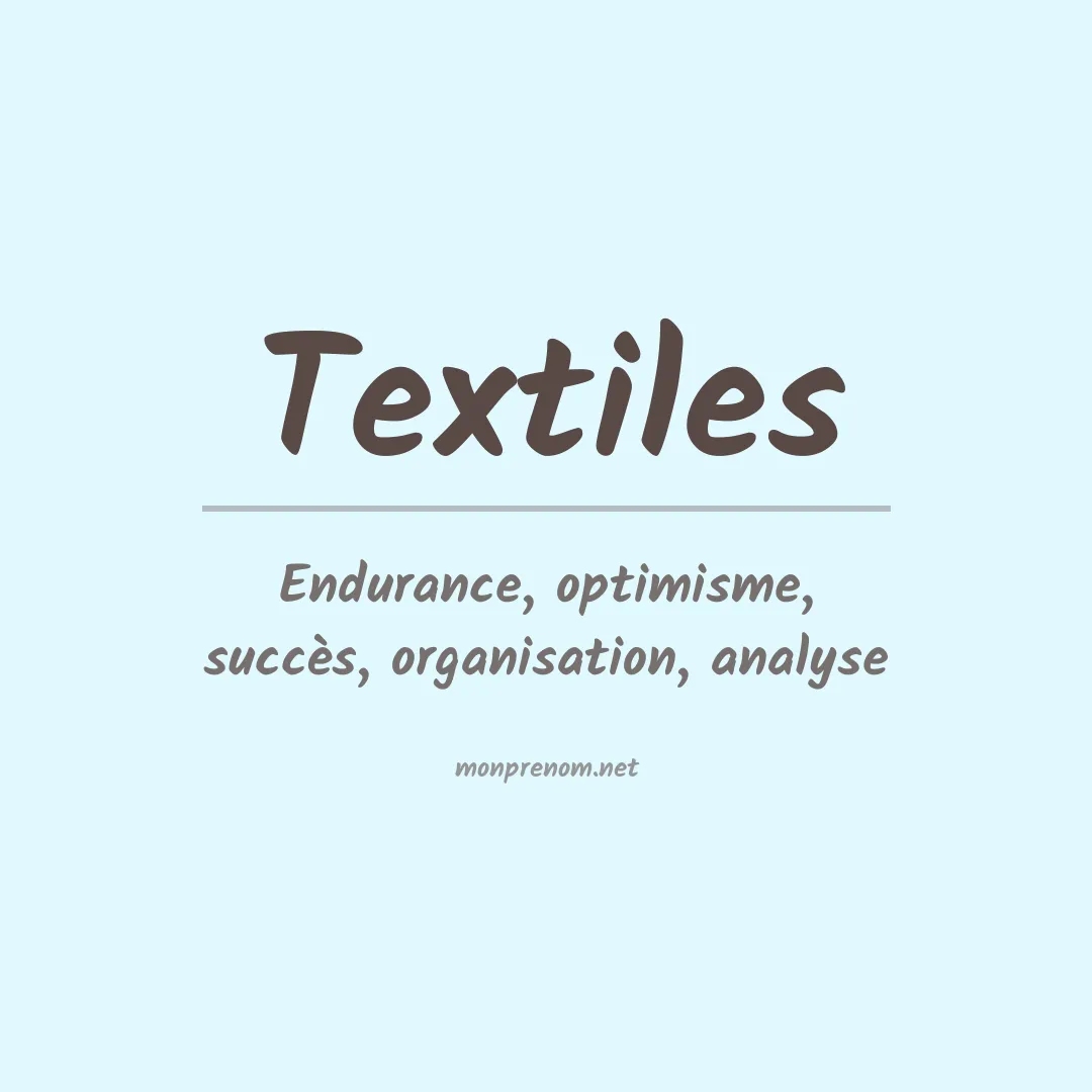 Prénom Textiles