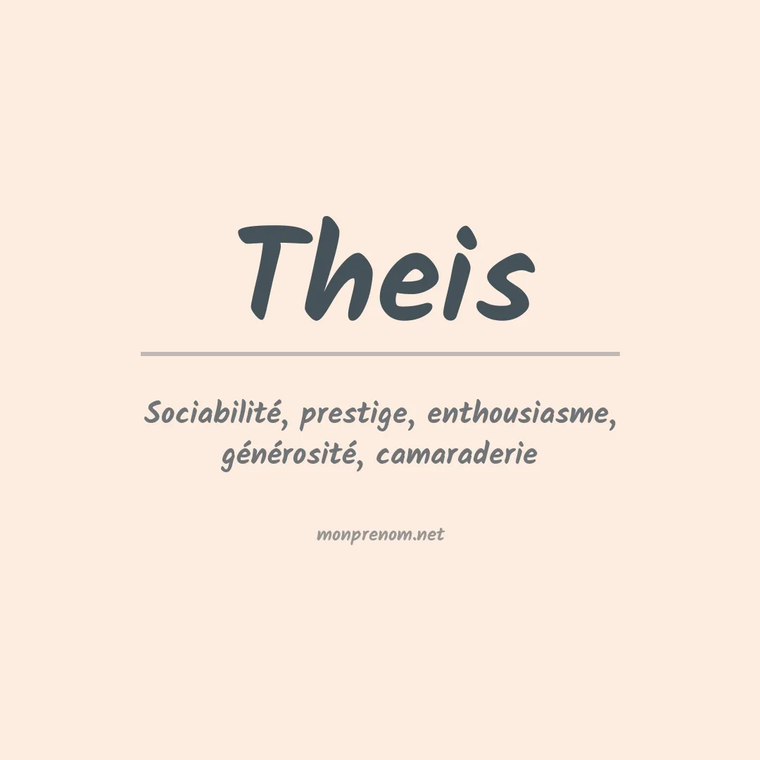 Prénom Theis