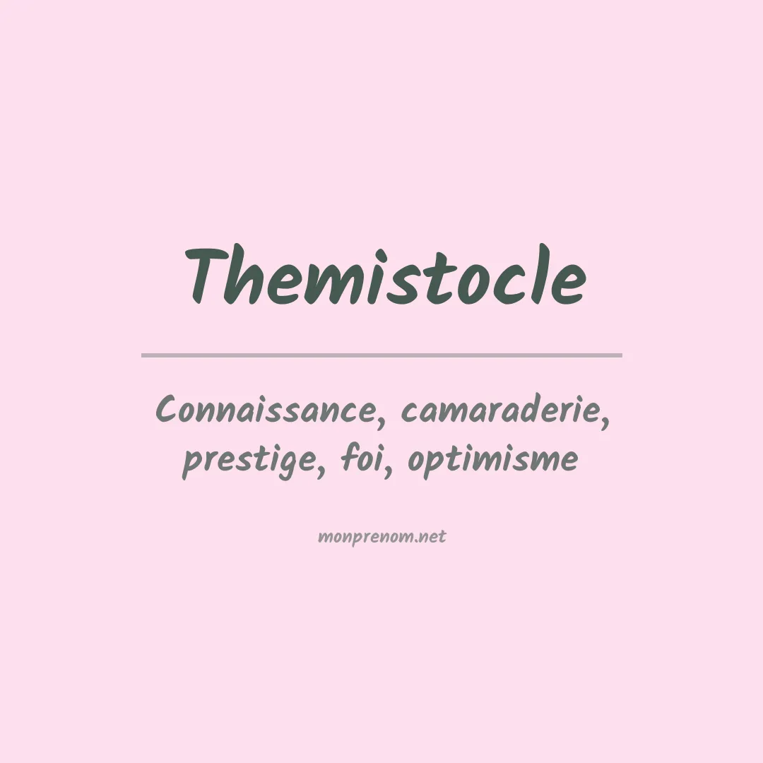 Signification du prénom Themistocle