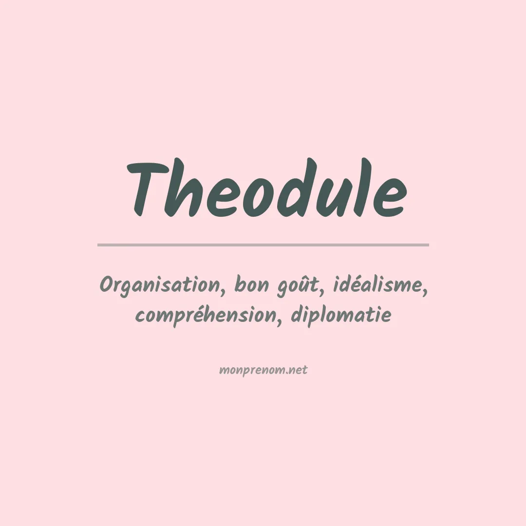 Prénom Theodule