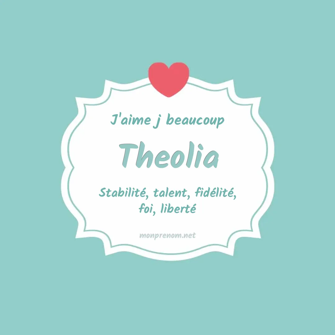 J'aime beaucoup Theolia