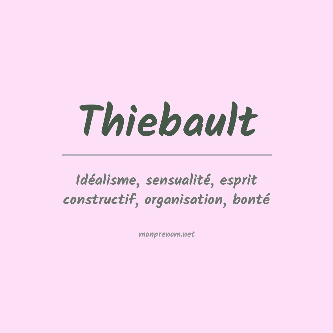 Prénom Thiebault