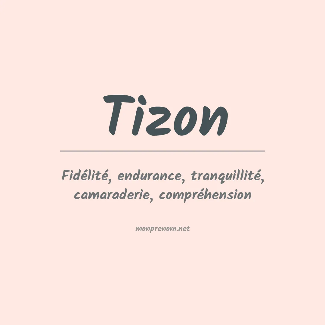 Signification du prénom Tizon