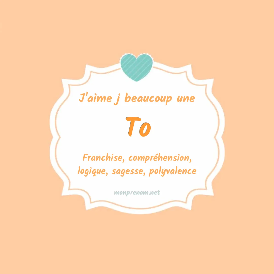 J'aime beaucoup To