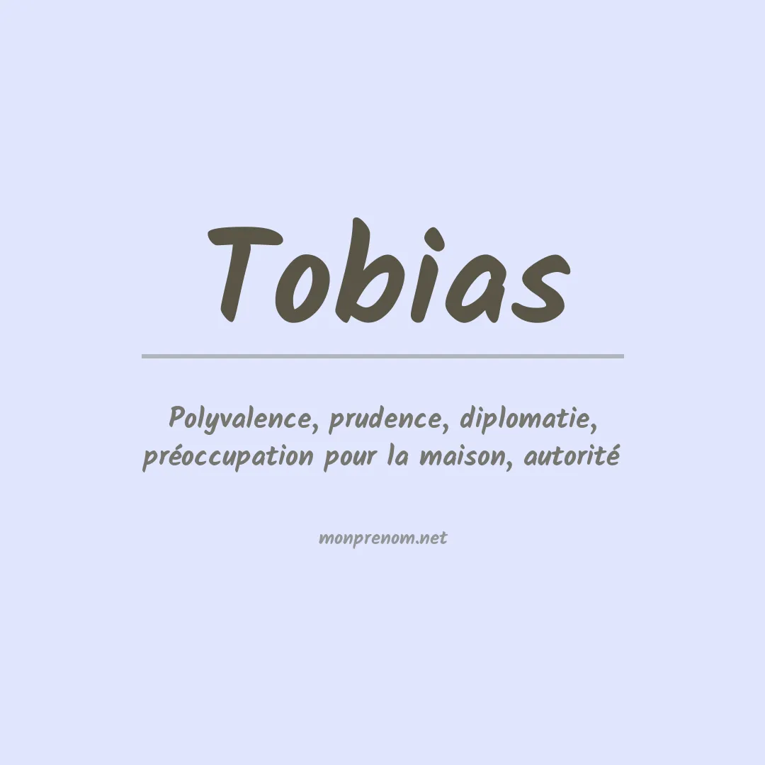 Prénom Tobias